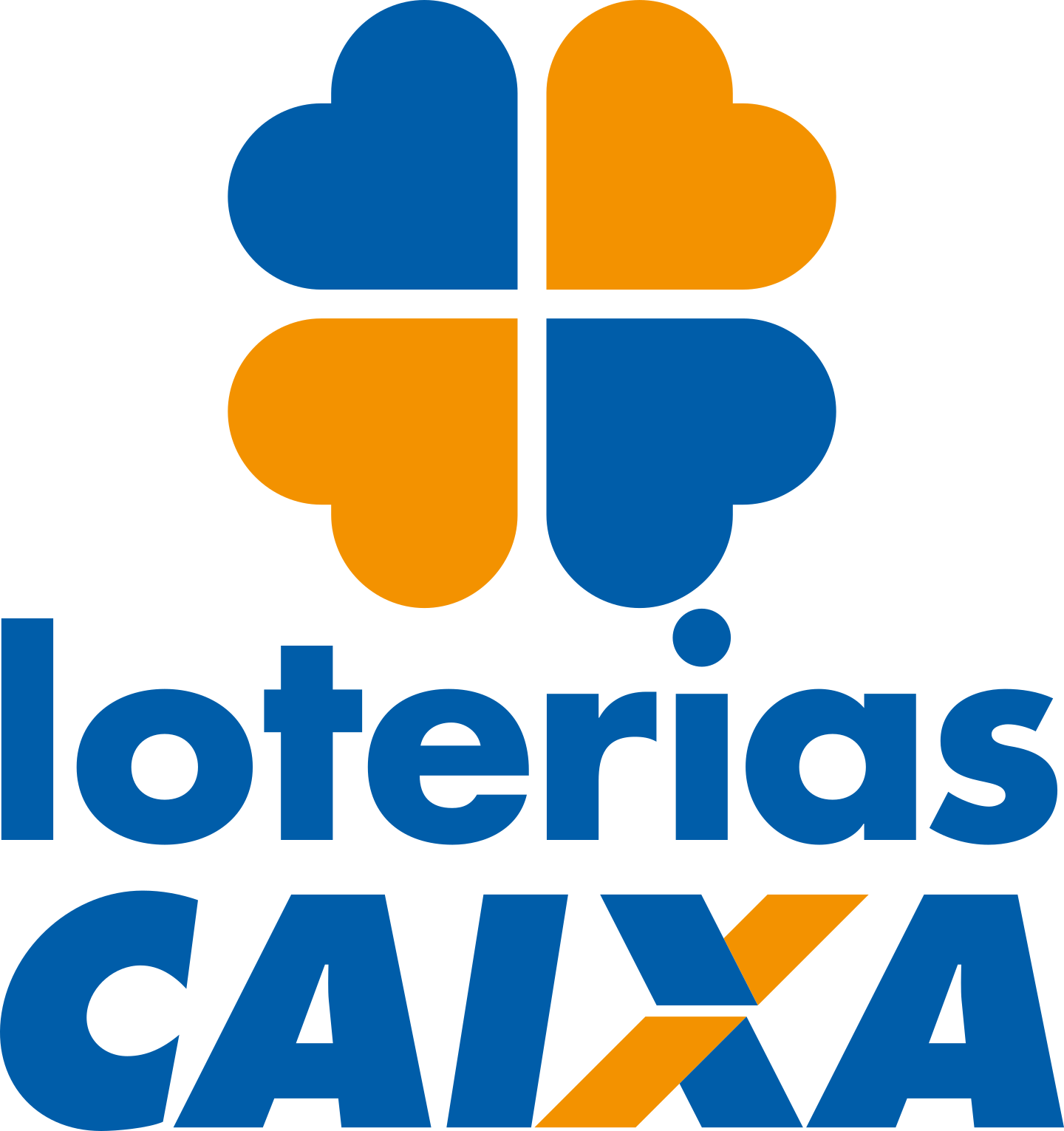 Logo oficial Loterias CAIXA